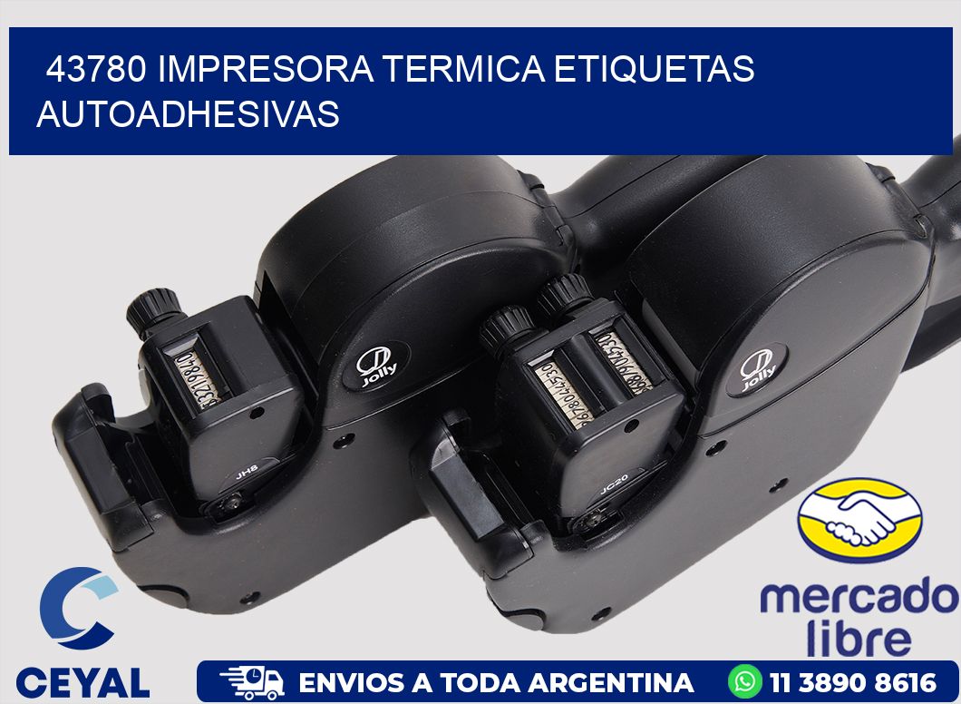 43780 Impresora termica etiquetas autoadhesivas