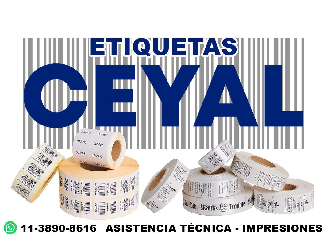5255 Etiquetas para limpieza del hogar