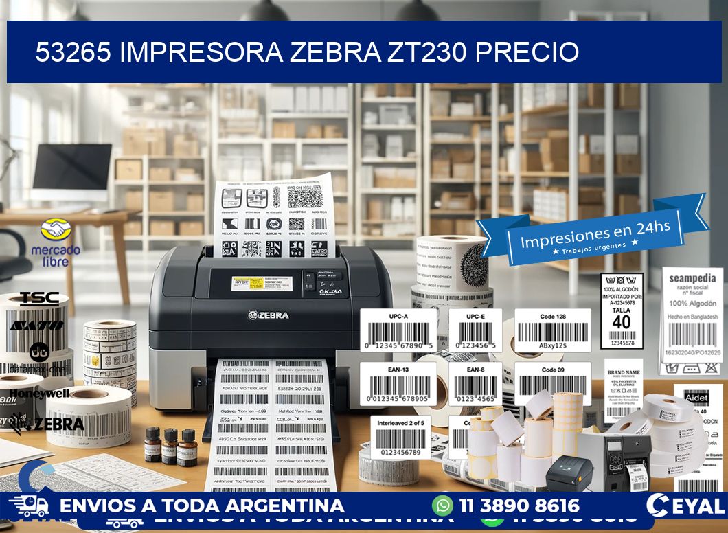 53265 Impresora Zebra ZT230 precio