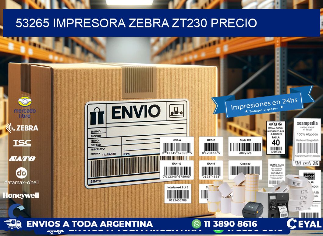 53265 Impresora Zebra ZT230 precio