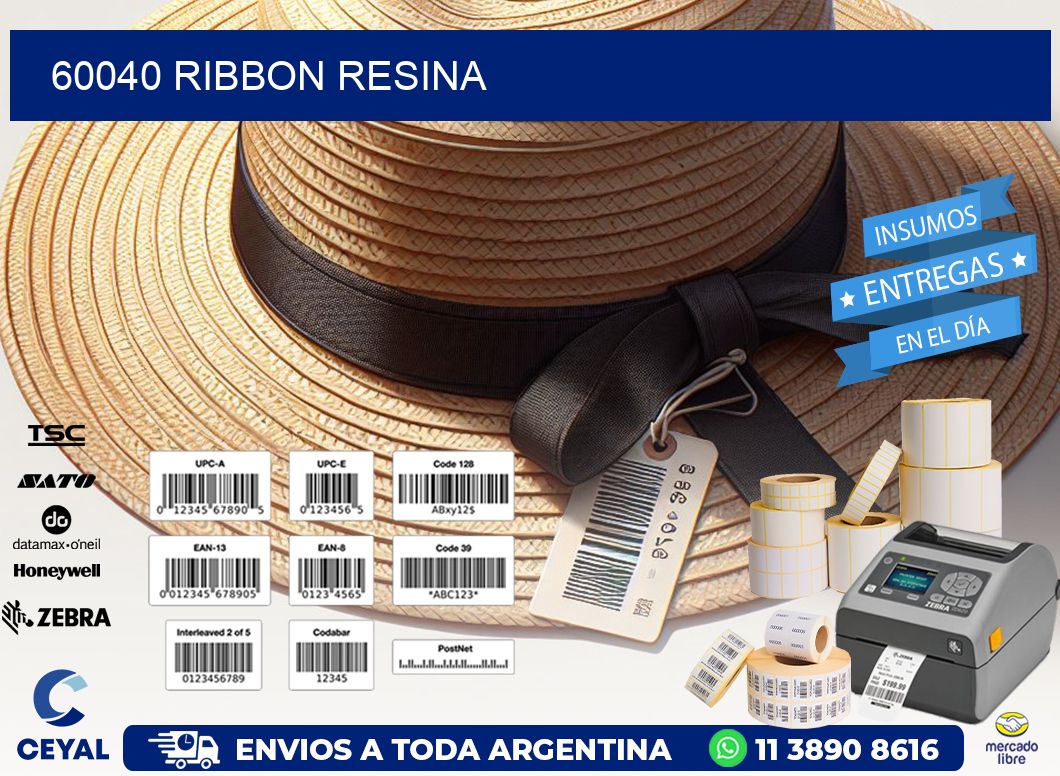 60040 Ribbon resina