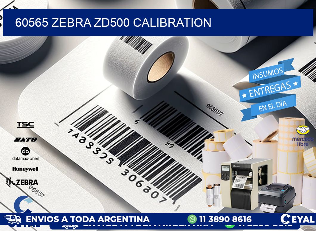 60565 Zebra ZD500 Calibration