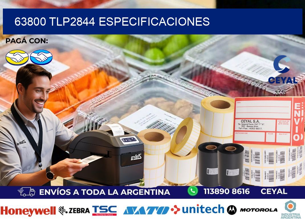 63800 TLP2844 especificaciones