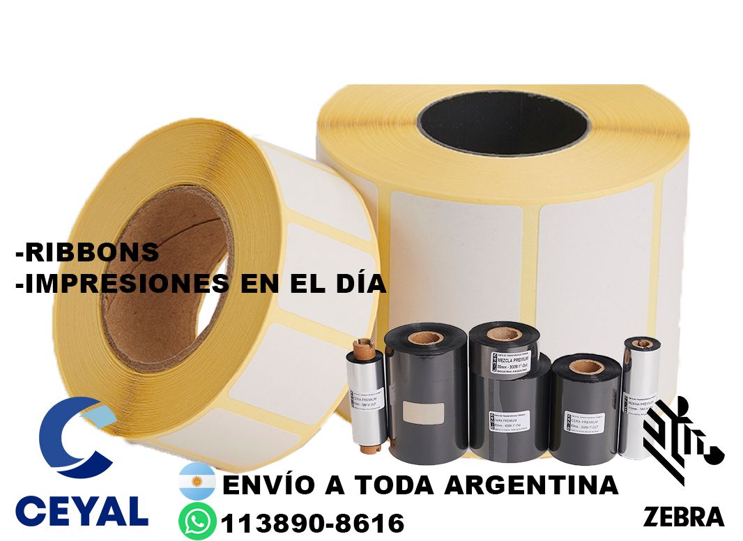 64365 Zebra ZD421 etiquetas