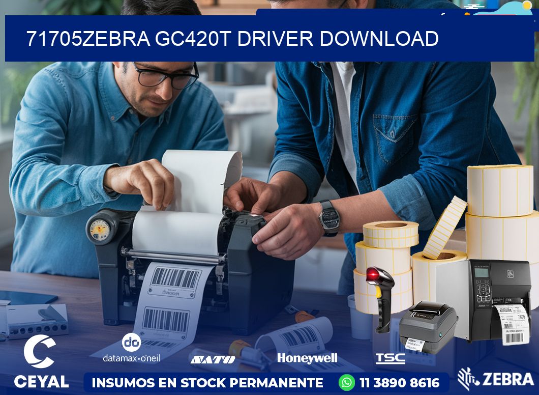 71705Zebra GC420t driver download