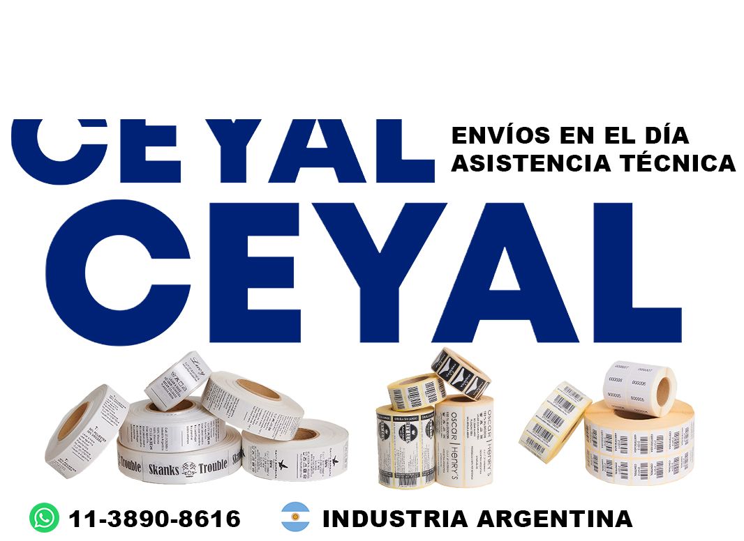 72575 etiquetas personalizadas con impresión variable