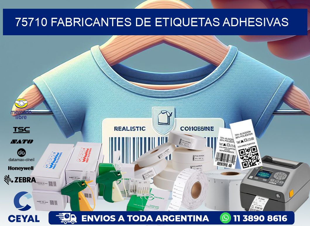 75710 Fabricantes de etiquetas adhesivas