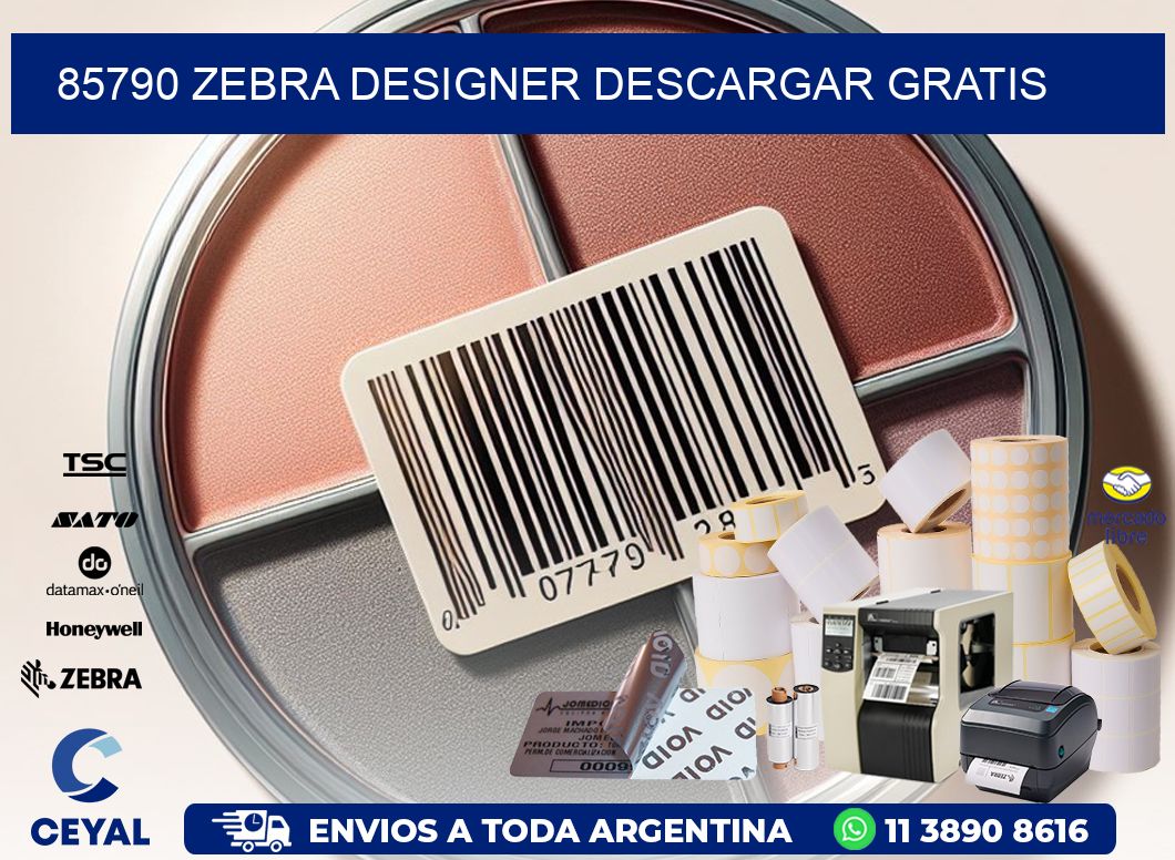 85790 Zebra Designer Descargar gratis
