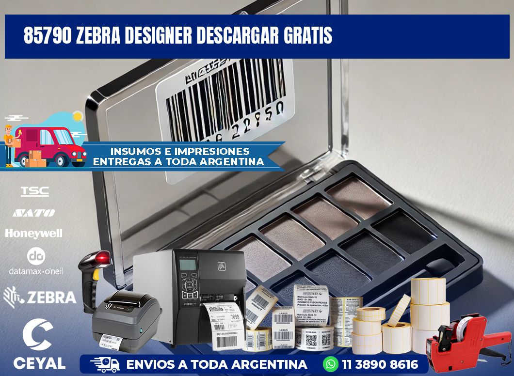85790 Zebra Designer Descargar gratis
