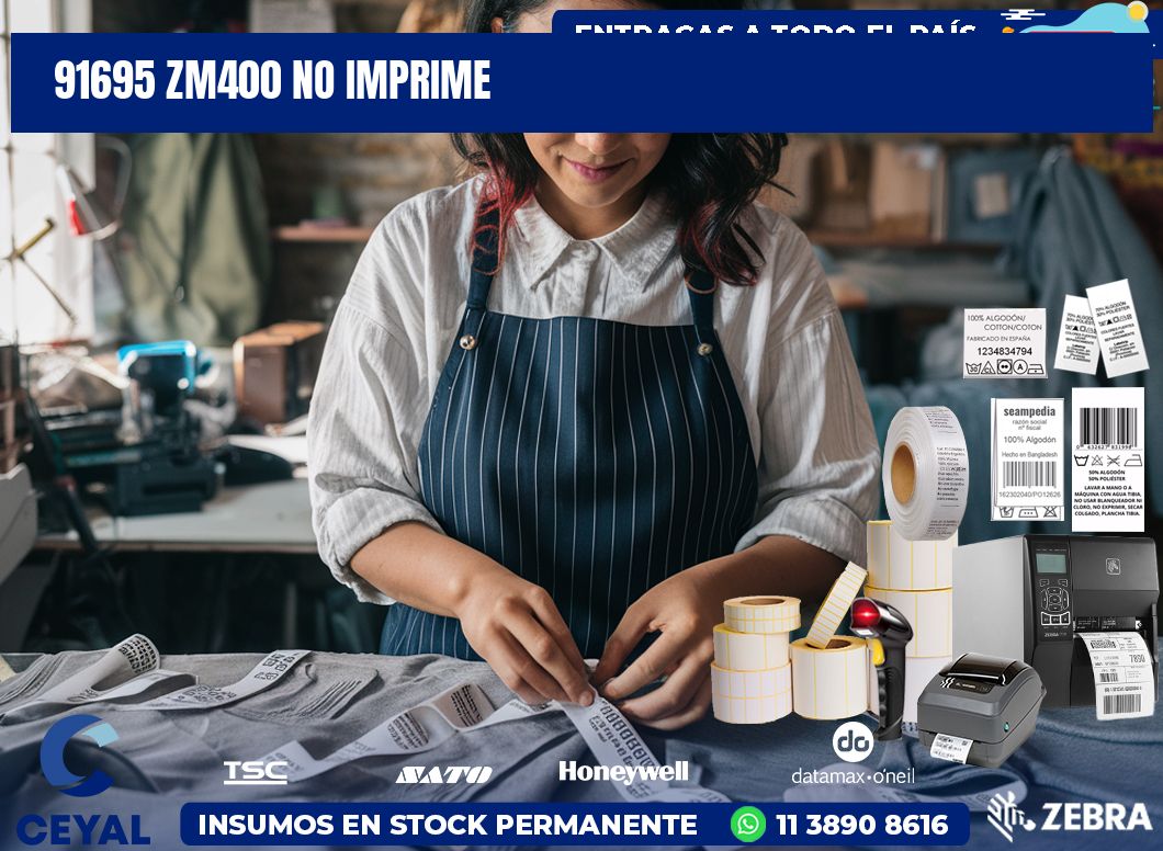 91695 ZM400 no imprime