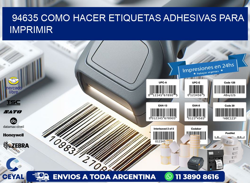 94635 Como hacer etiquetas adhesivas para imprimir