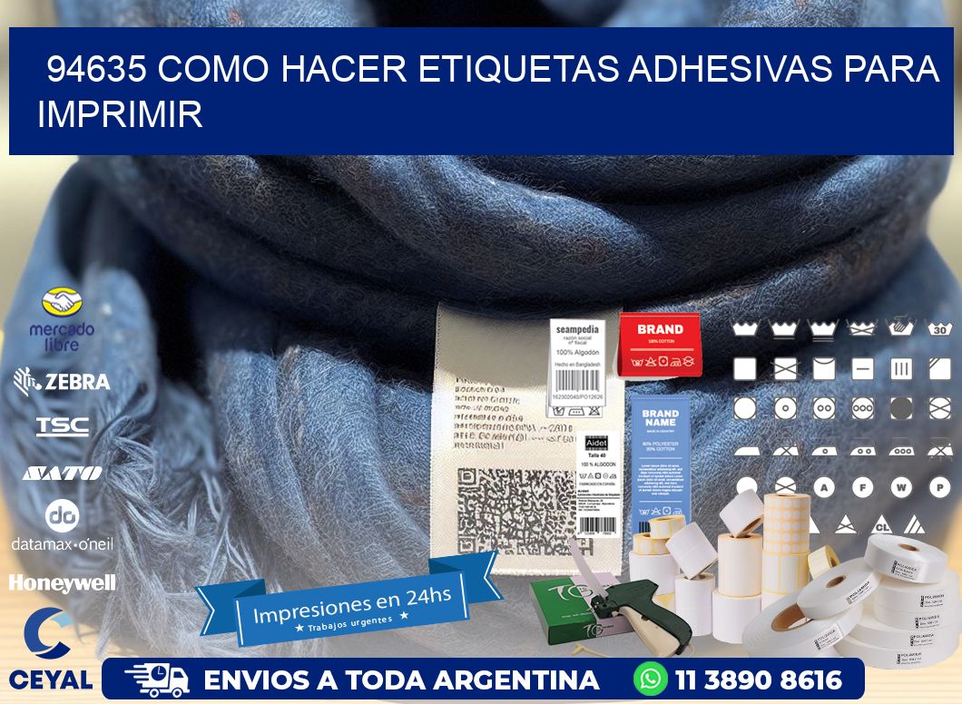 94635 Como hacer etiquetas adhesivas para imprimir