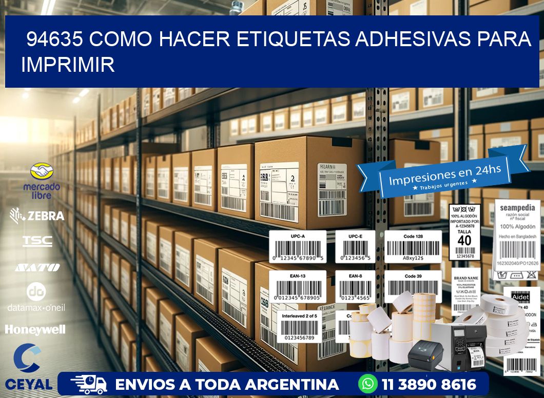 94635 Como hacer etiquetas adhesivas para imprimir