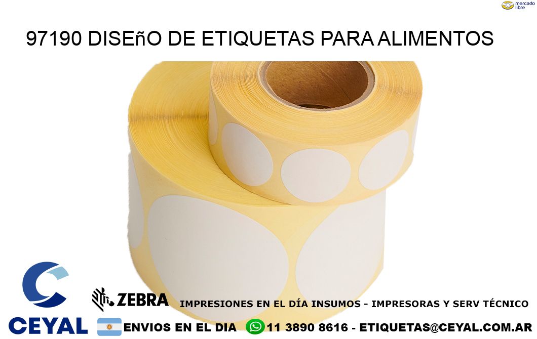 97190 Diseño de etiquetas para alimentos