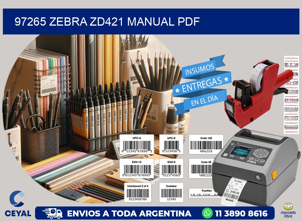 97265 Zebra ZD421 manual PDF