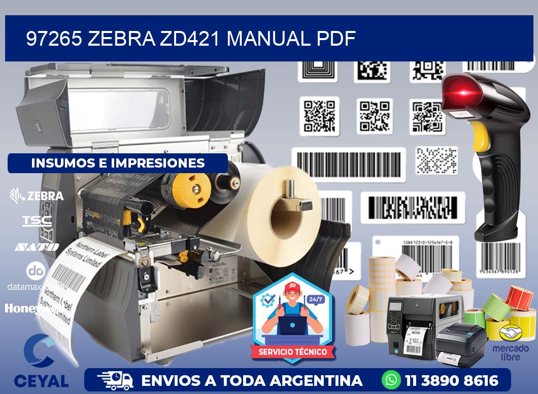 97265 Zebra ZD421 manual PDF