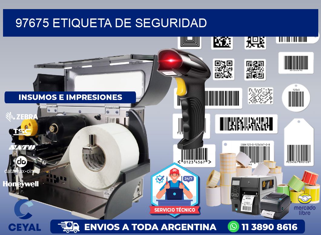 97675 Etiqueta de seguridad