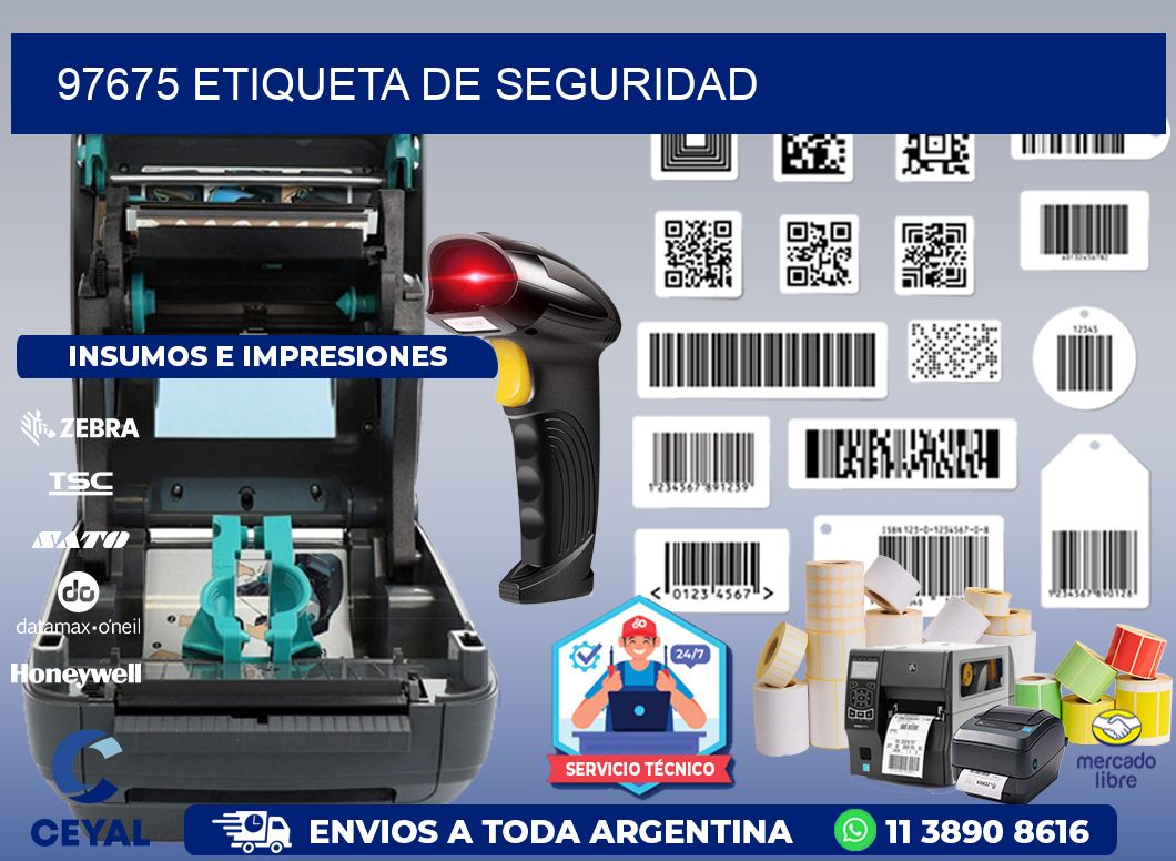 97675 Etiqueta de seguridad