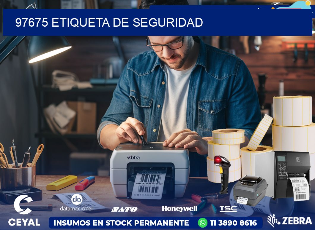 97675 Etiqueta de seguridad
