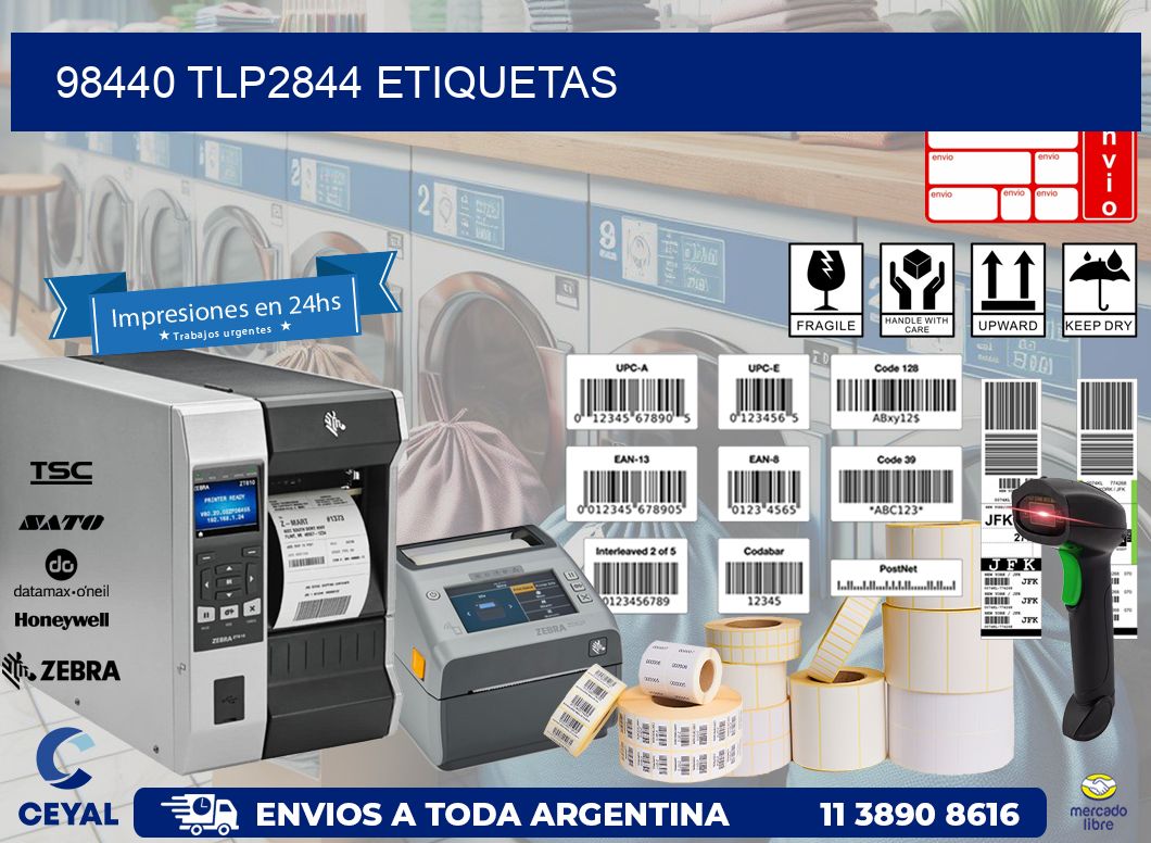 98440 TLP2844 etiquetas