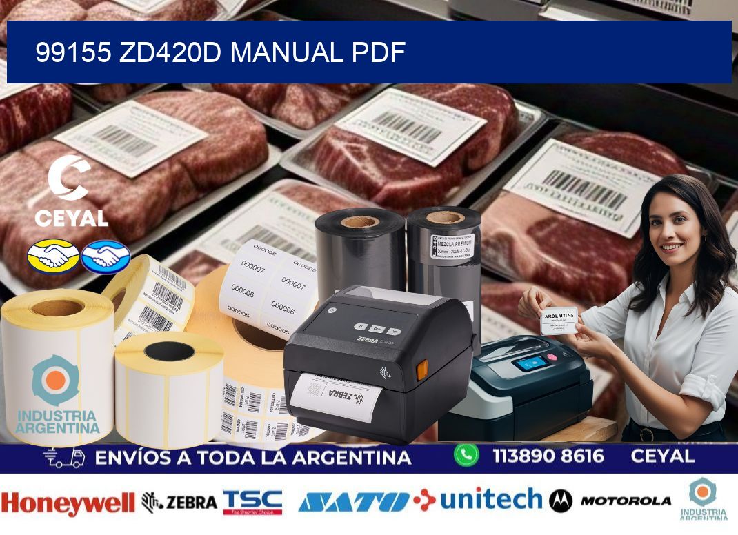 99155 ZD420d manual PDF