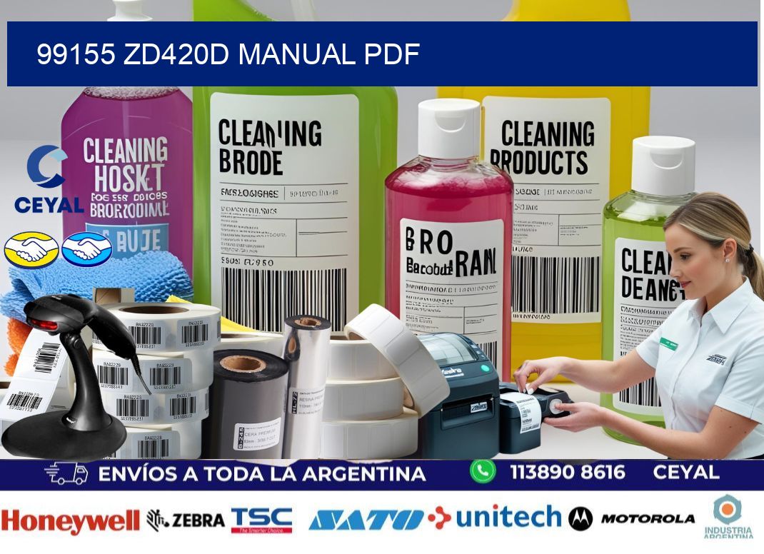 99155 ZD420d manual PDF