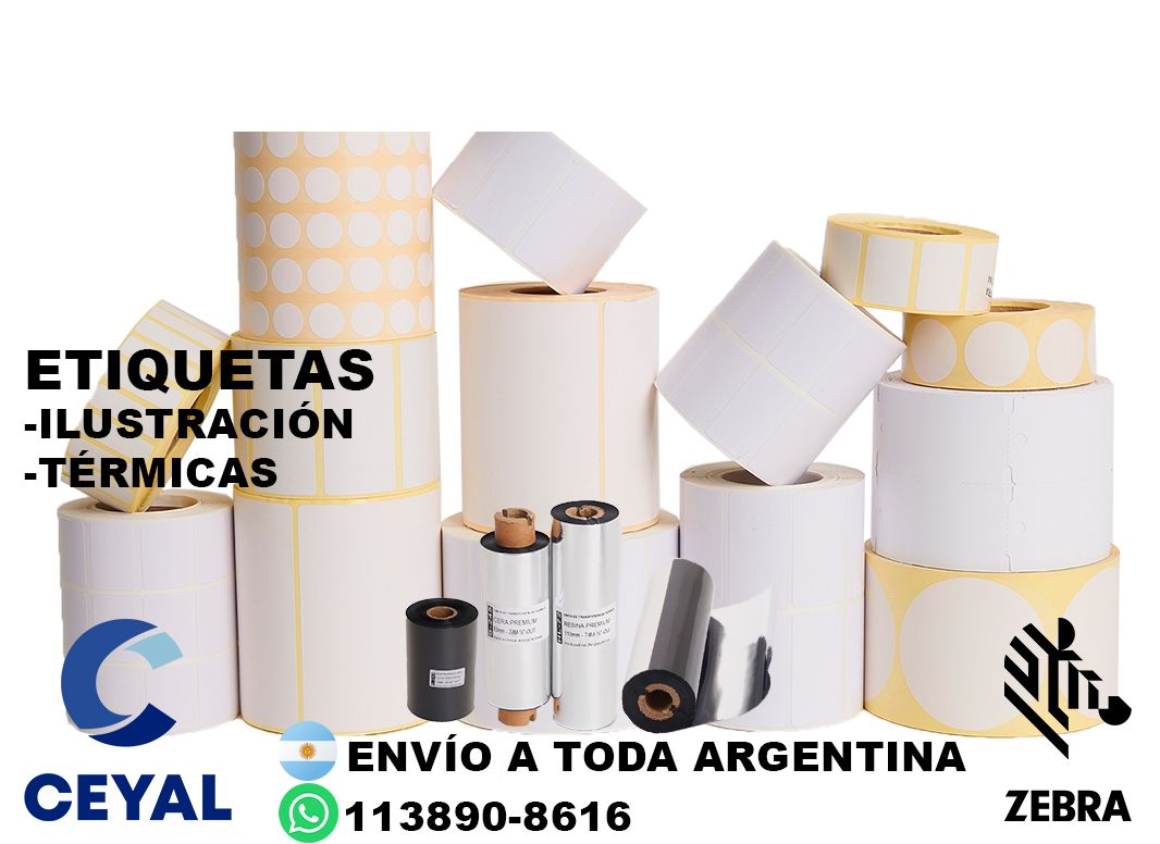 ETIQUETAS PARA DISTRIBUIDORES 53 x 57