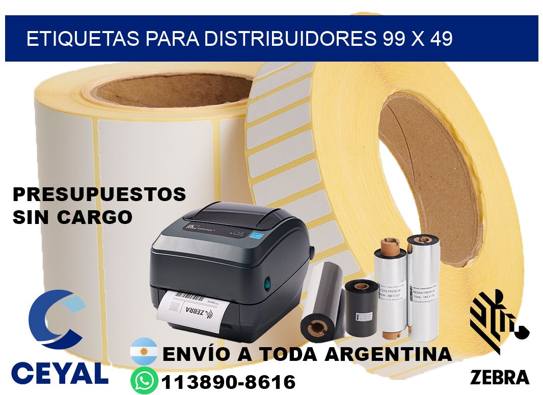 ETIQUETAS PARA DISTRIBUIDORES 99 x 49