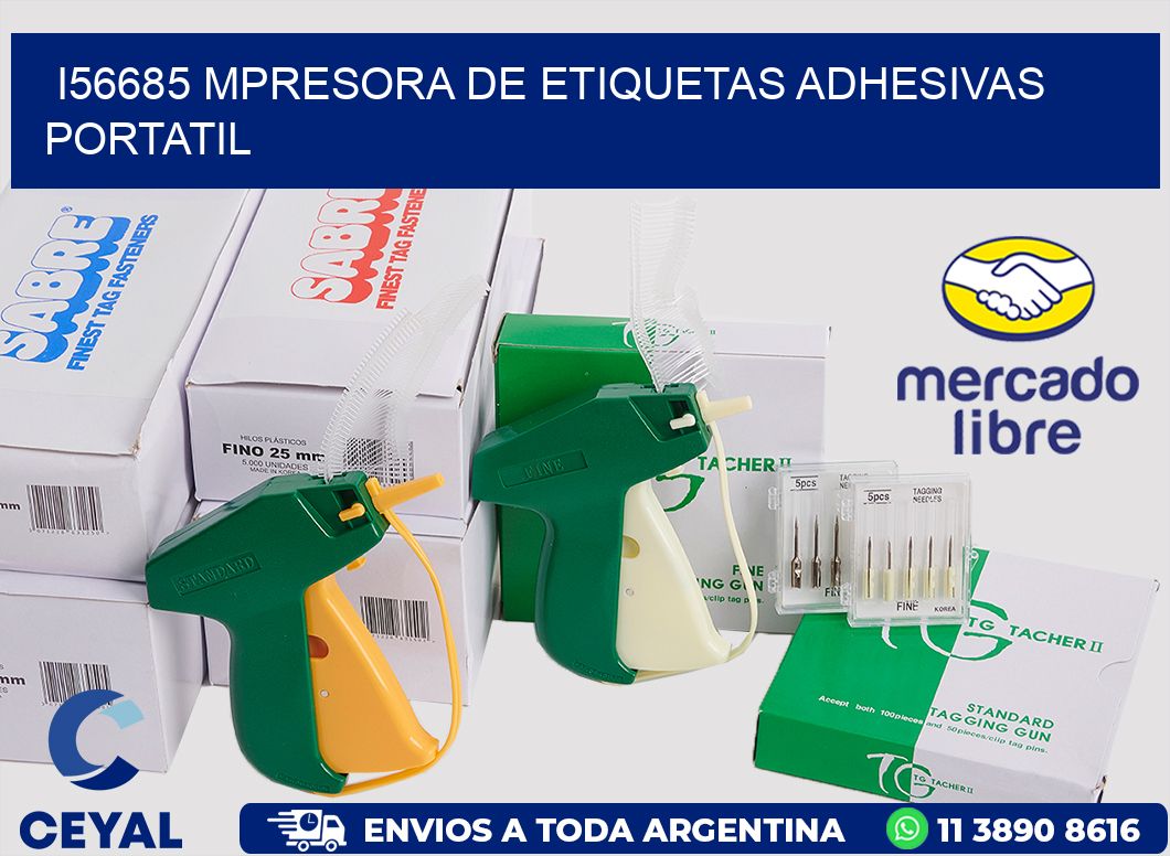 i56685 mpresora de etiquetas adhesivas portatil