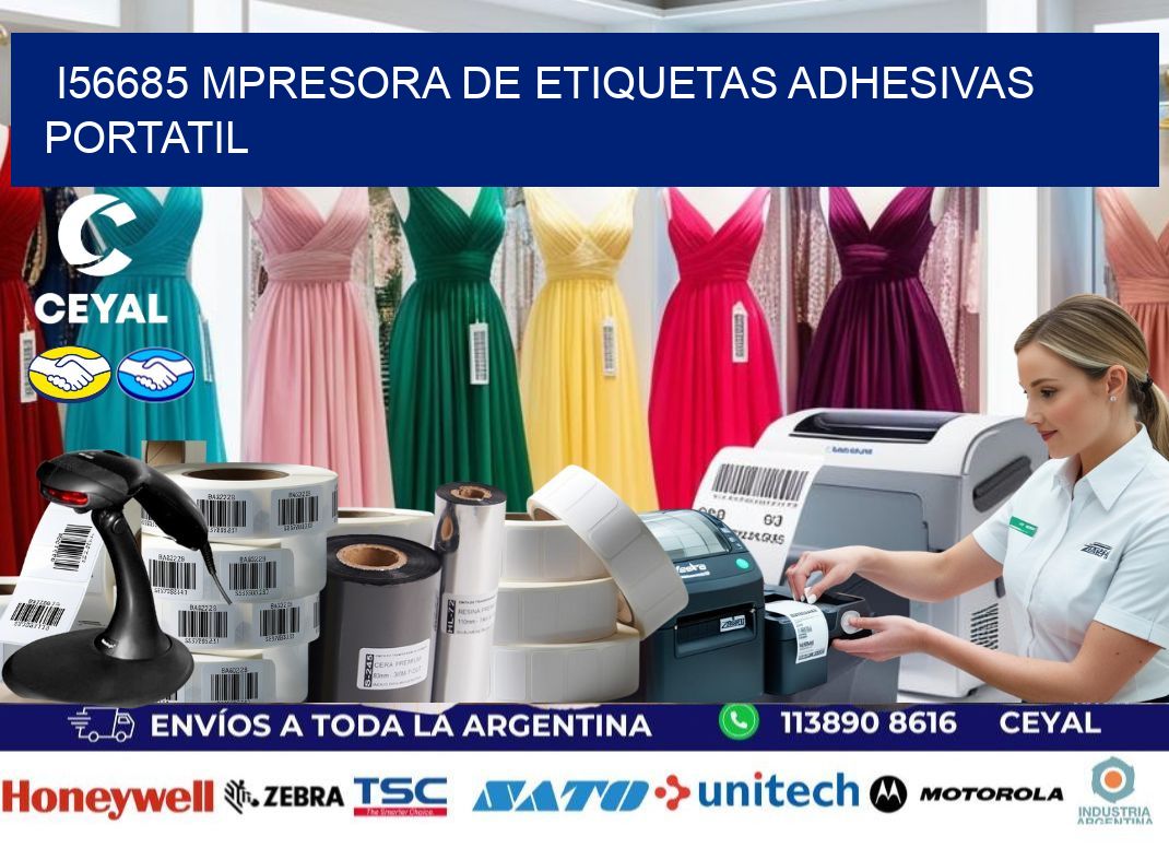 i56685 mpresora de etiquetas adhesivas portatil