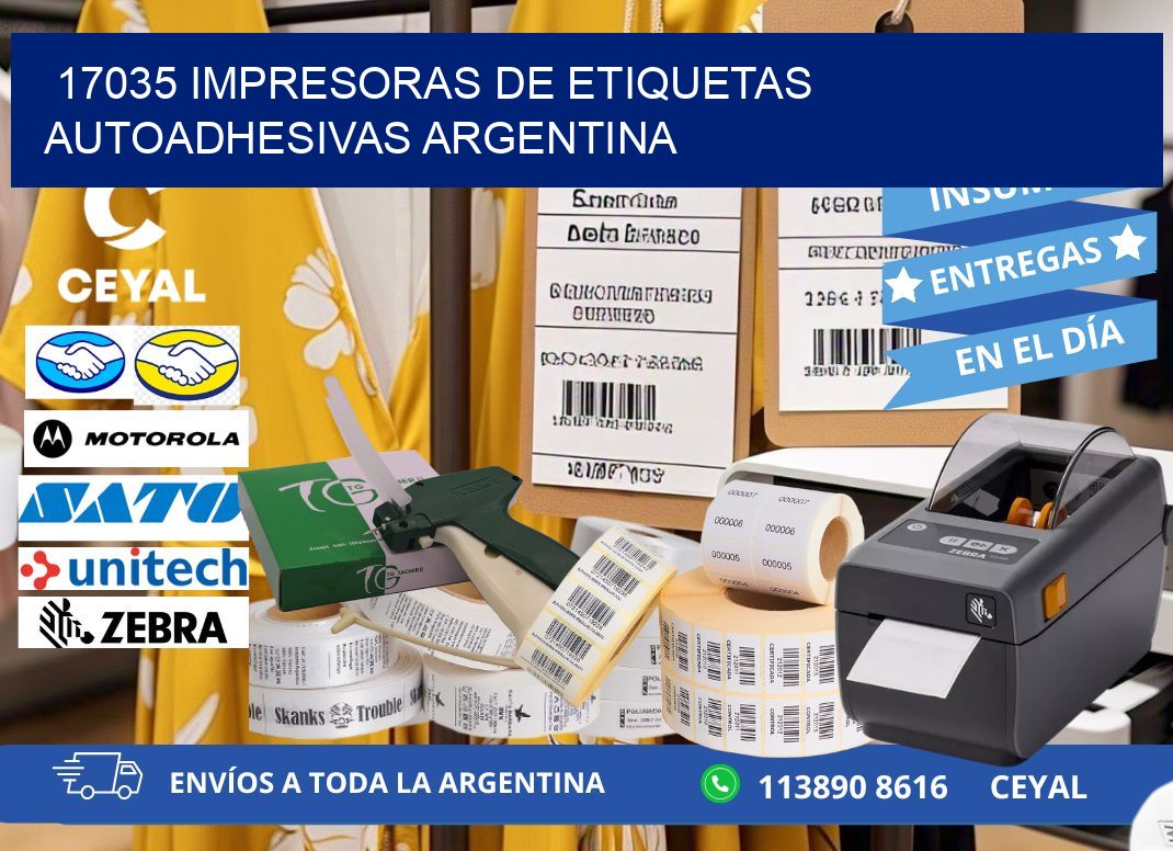 17035 Impresoras de etiquetas autoadhesivas argentina