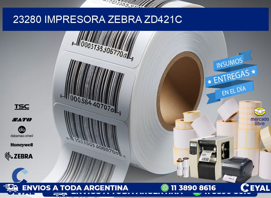 23280 Impresora Zebra zd421c