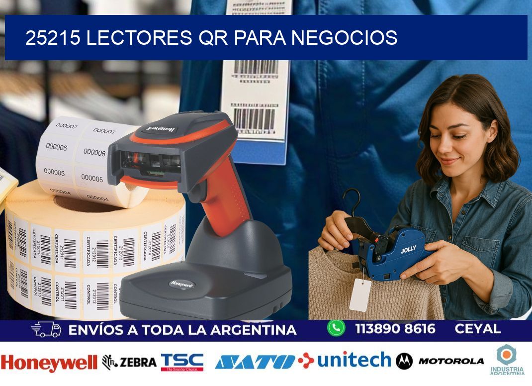 25215 lectores qr para negocios