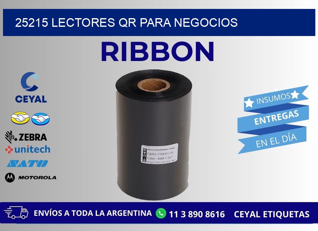 25215 lectores qr para negocios