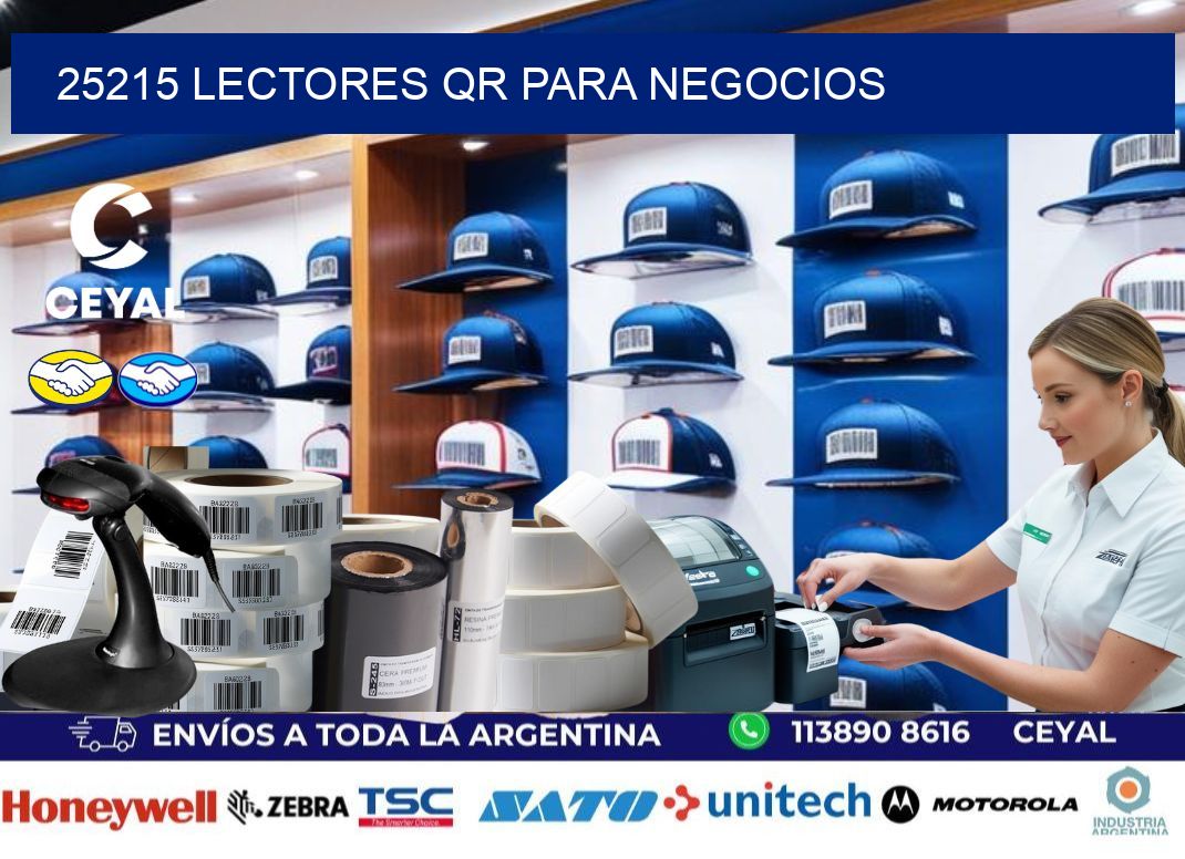 25215 lectores qr para negocios