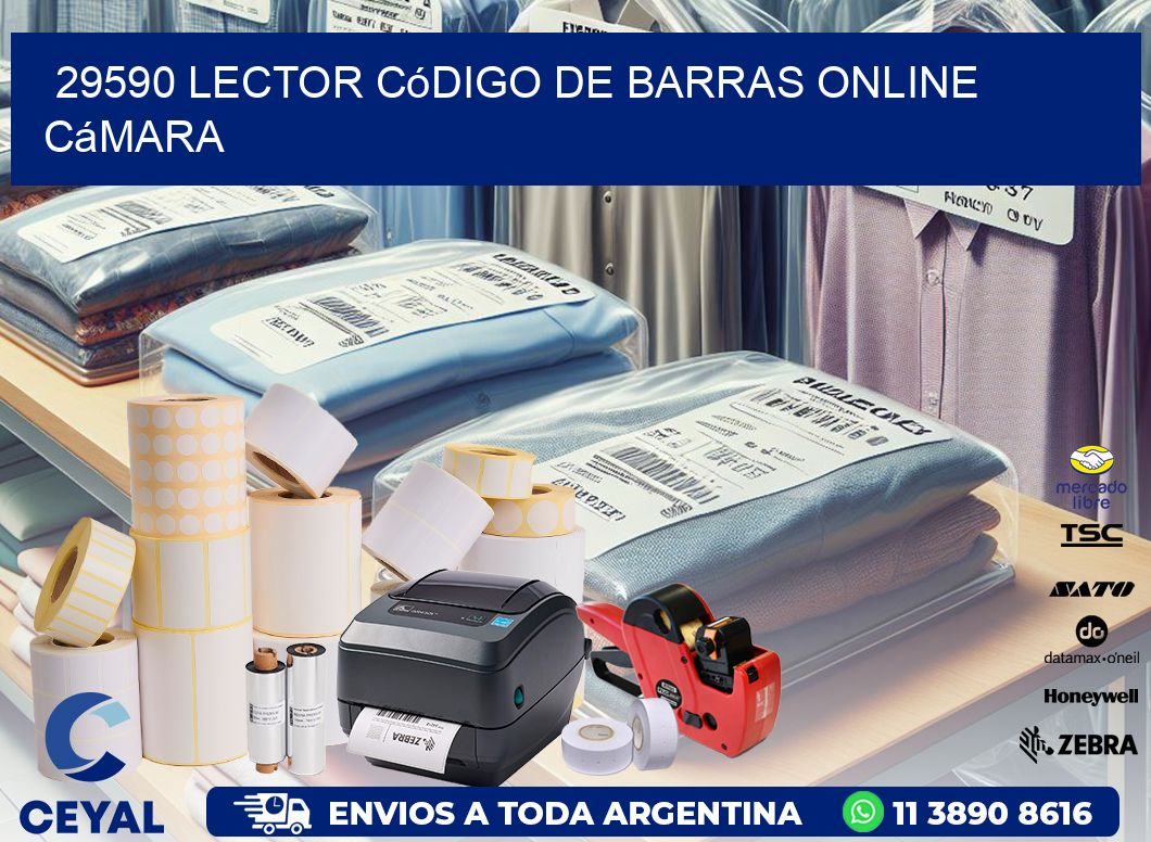 29590 Lector código de barras online cámara