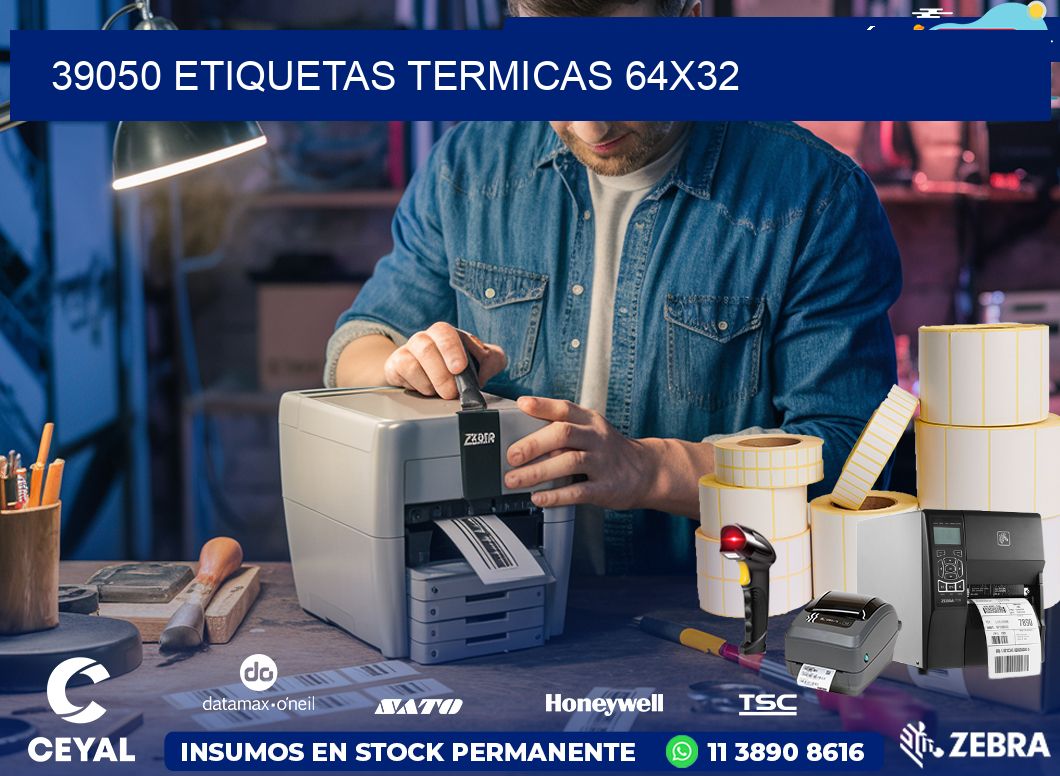 39050 etiquetas termicas 64×32