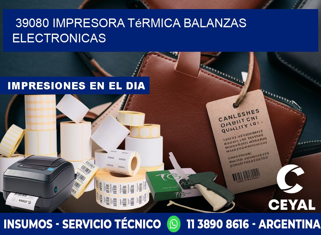 39080 impresora térmica balanzas electronicas