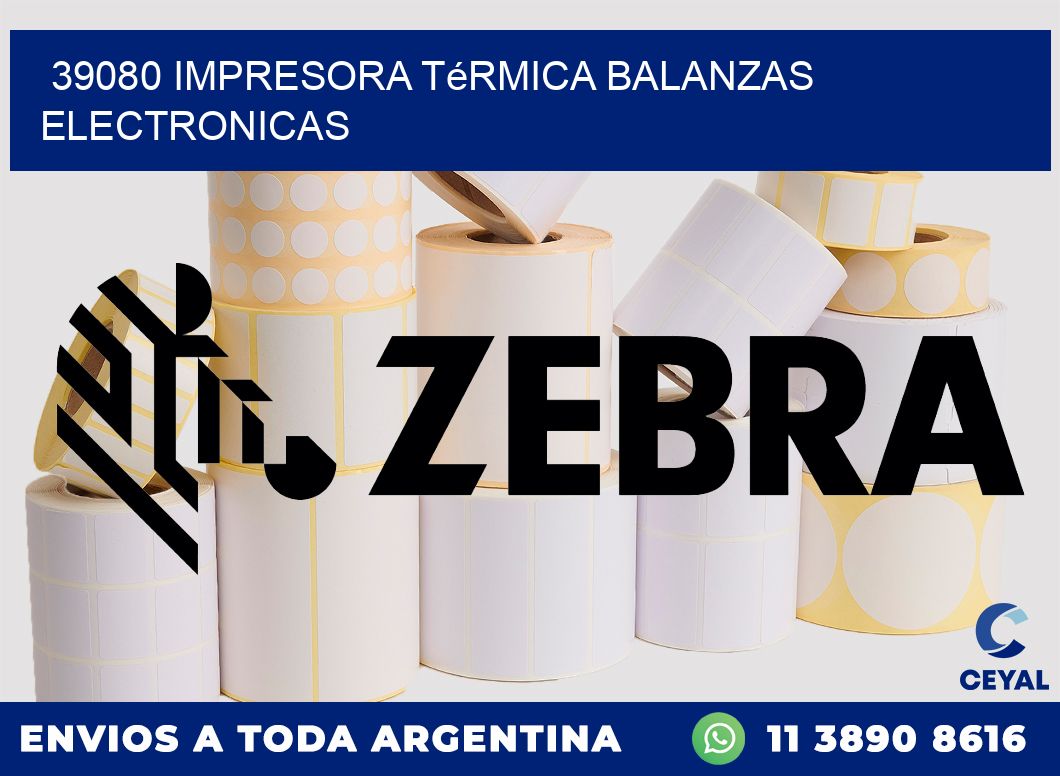 39080 impresora térmica balanzas electronicas