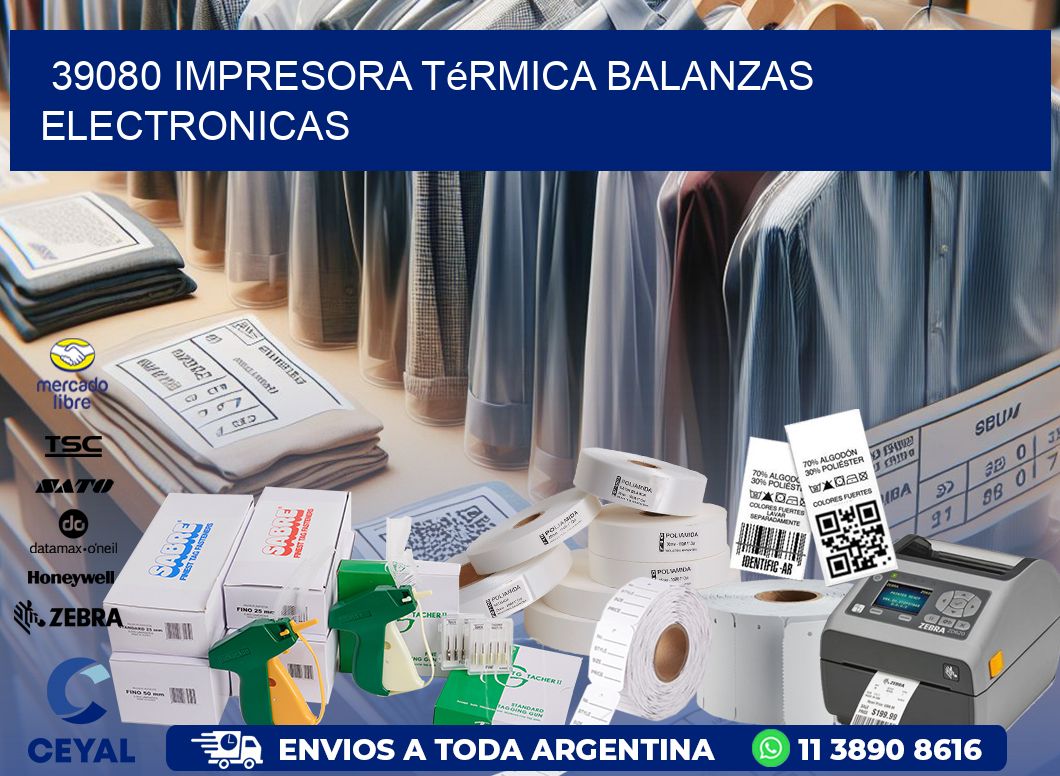 39080 impresora térmica balanzas electronicas