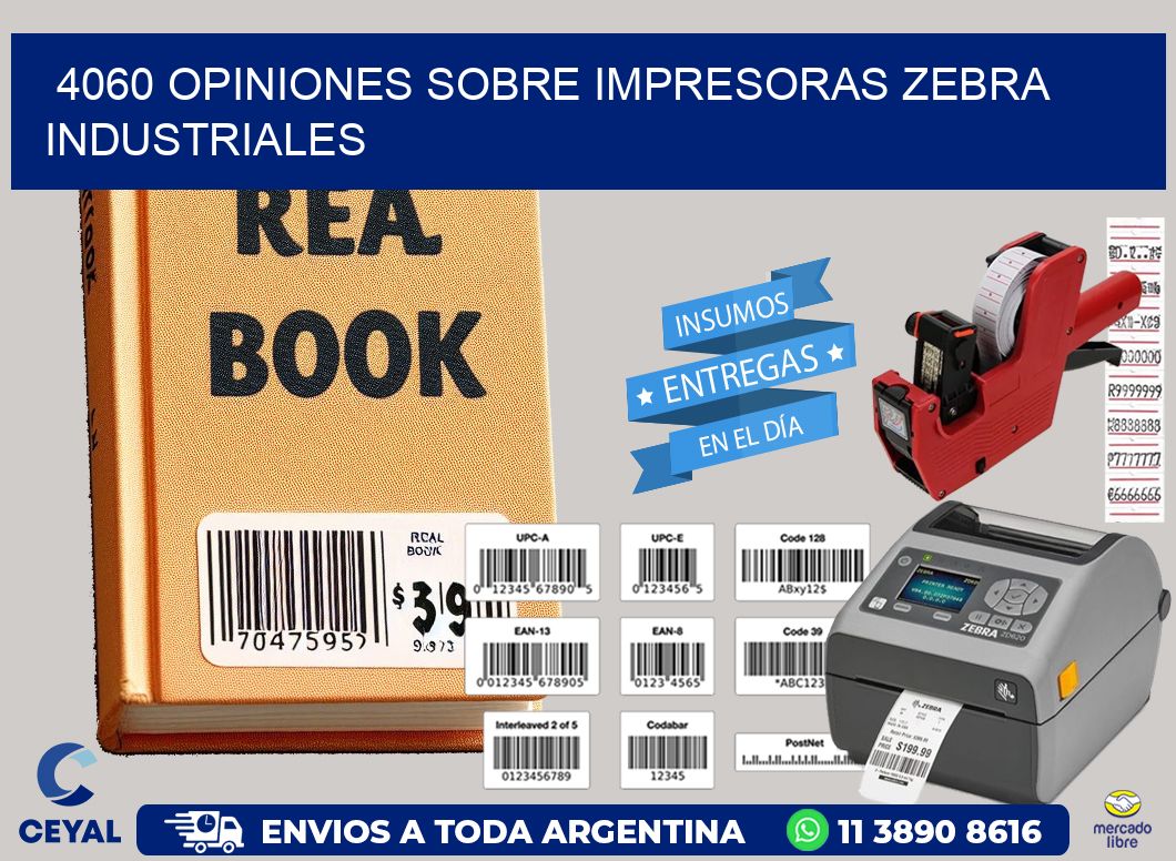 4060 opiniones sobre impresoras zebra industriales