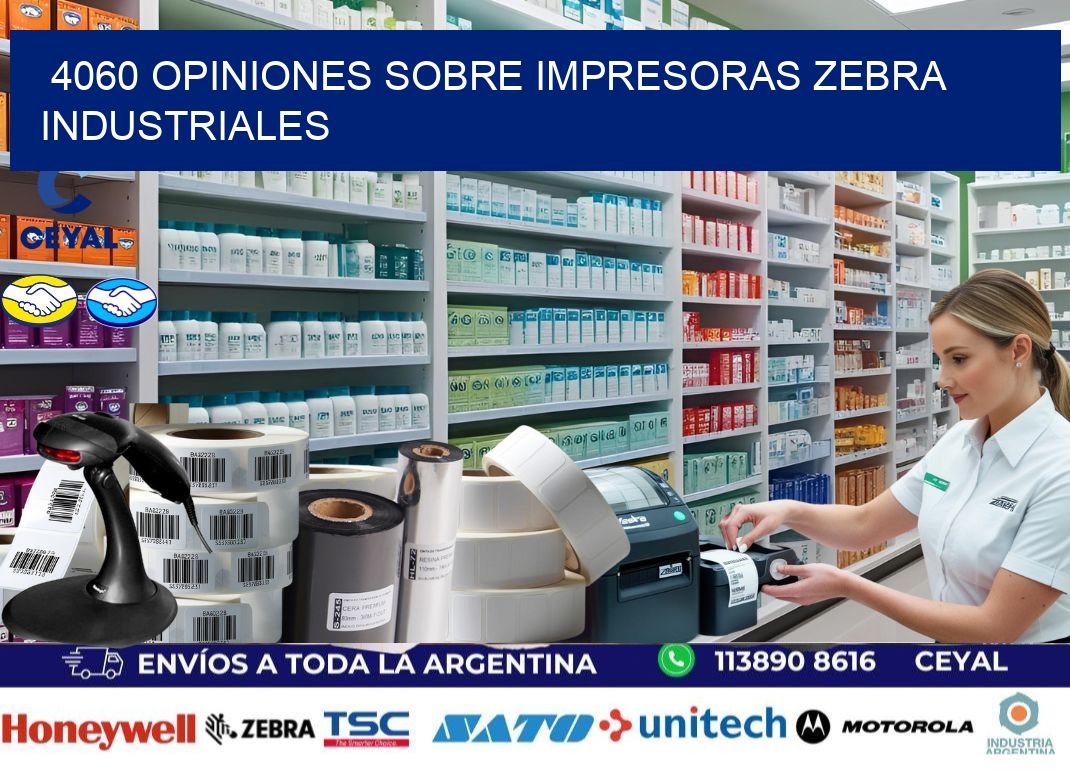 4060 opiniones sobre impresoras zebra industriales