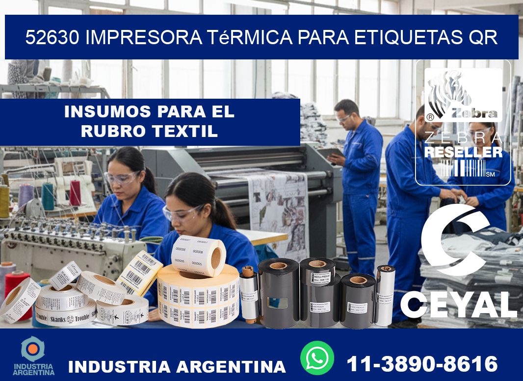 52630 impresora térmica para etiquetas QR