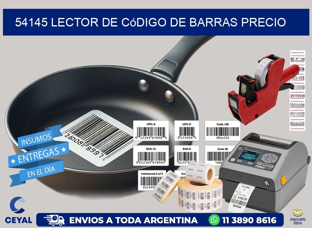 54145 Lector de código de barras precio