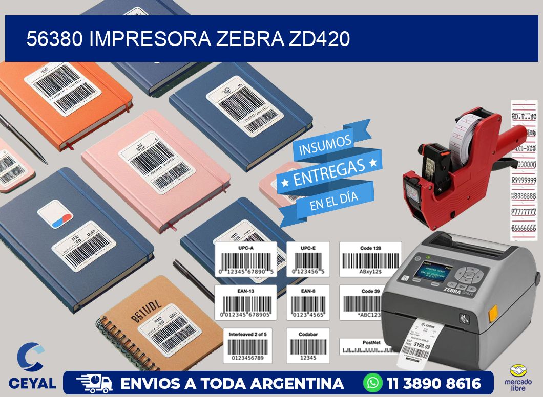 56380 Impresora Zebra ZD420