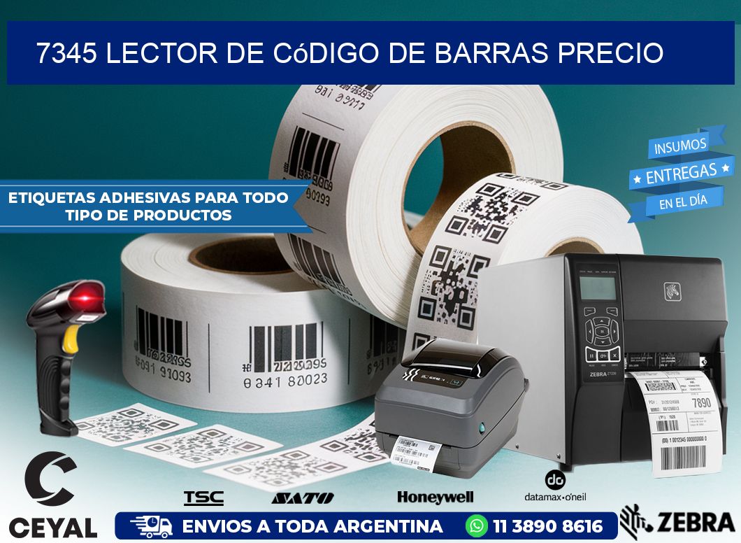 7345 Lector de código de barras precio