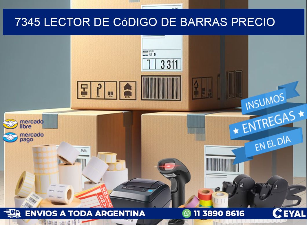 7345 Lector de código de barras precio