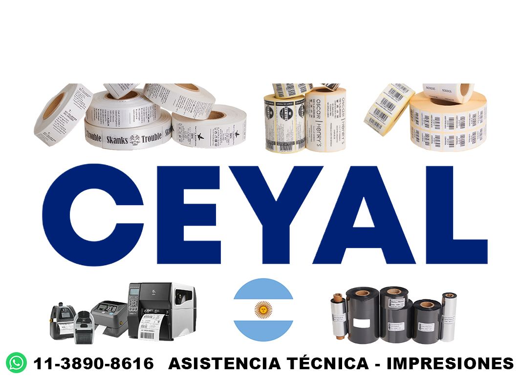 73710 etiquetas personalizadas con impresión variable