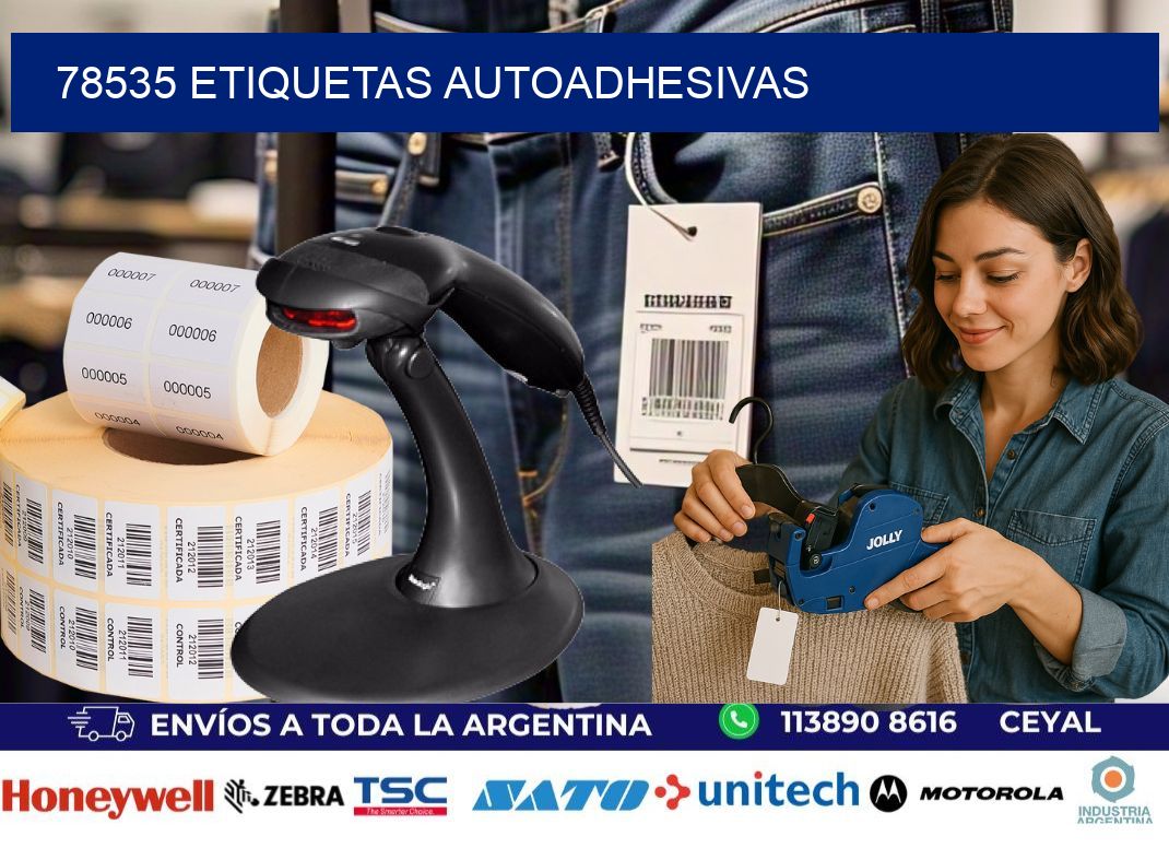 78535 Etiquetas autoadhesivas