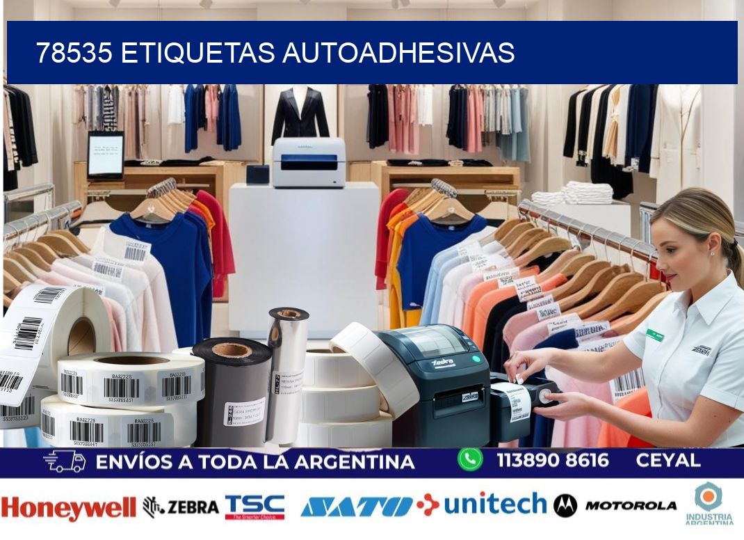 78535 Etiquetas autoadhesivas
